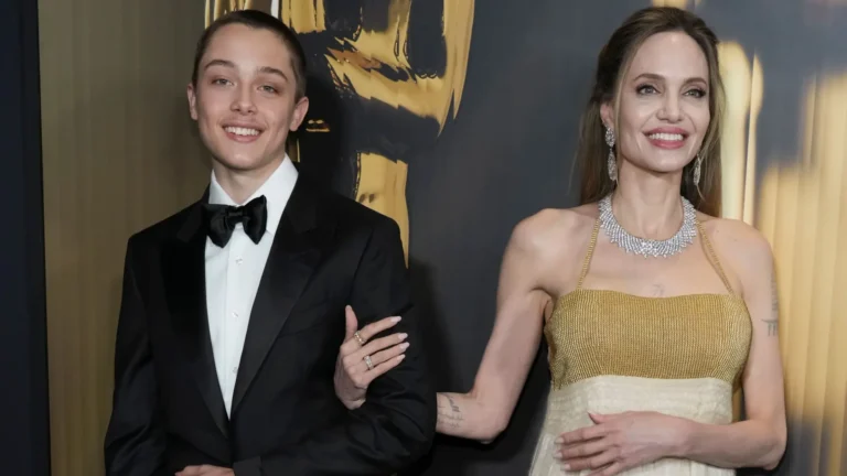 Angelina Jolie Stuns at Governors Awards with Son Knox Jolie-Pitt: A Fashionable Mother-Son Moment!