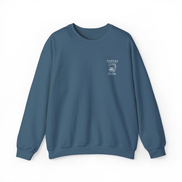 Coffee Social Club Embroidered Sweatshirt