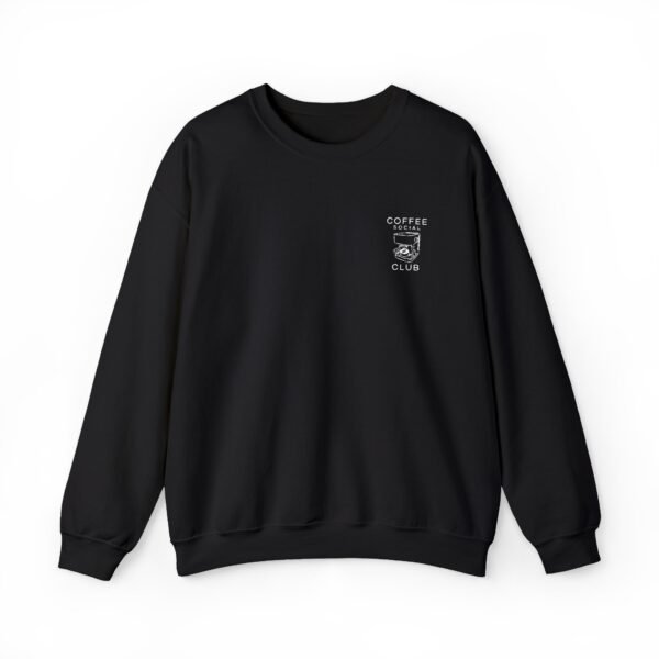 Coffee Social Club Embroidered Sweatshirt