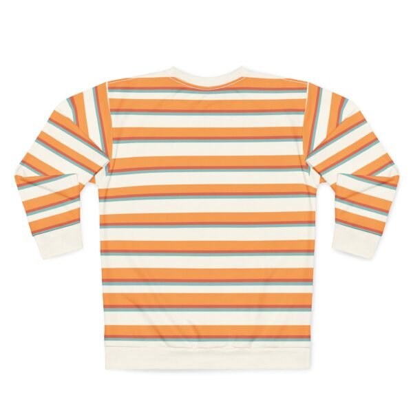 Retro 80 Striped Sweatshirt