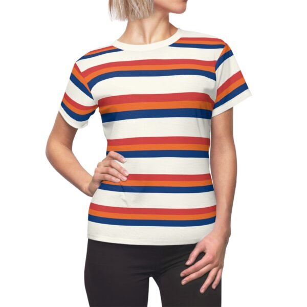Retro Striped Women's T-Shirt