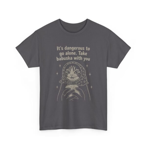 Funny Cat Babushka T-Shirt