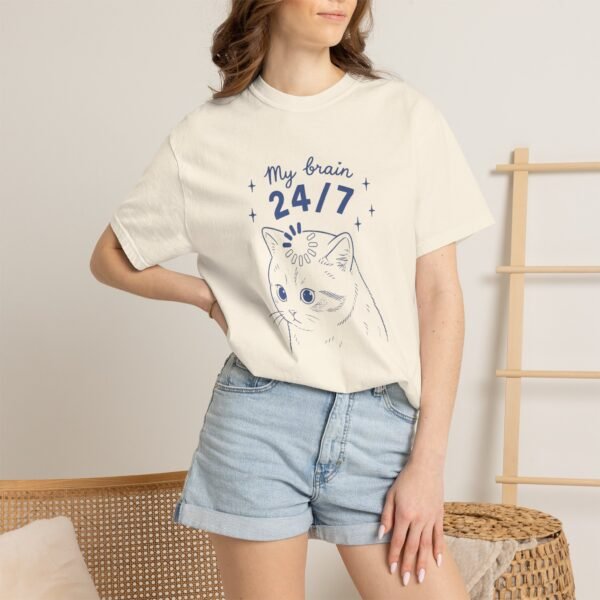 My Brain 24/7 Cat T-Shirt
