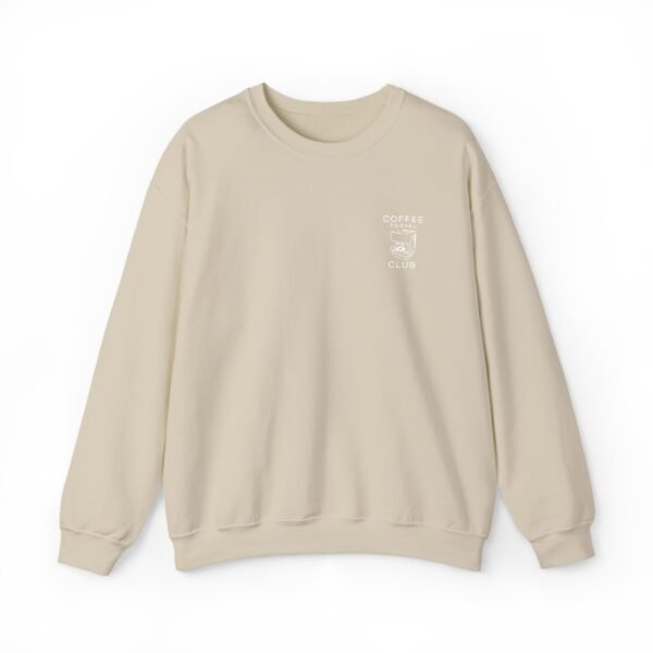 Coffee Social Club Embroidered Sweatshirt