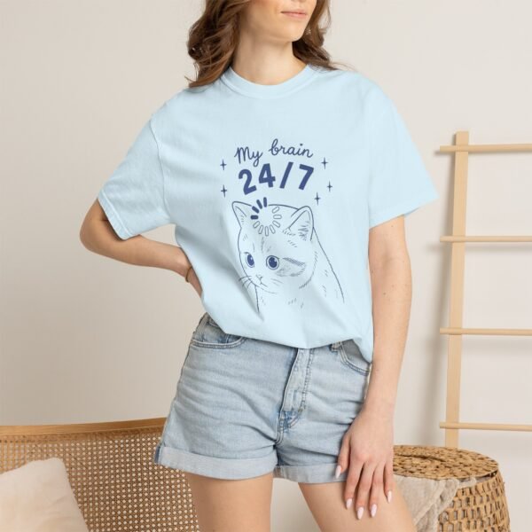 My Brain 24/7 Cat T-Shirt