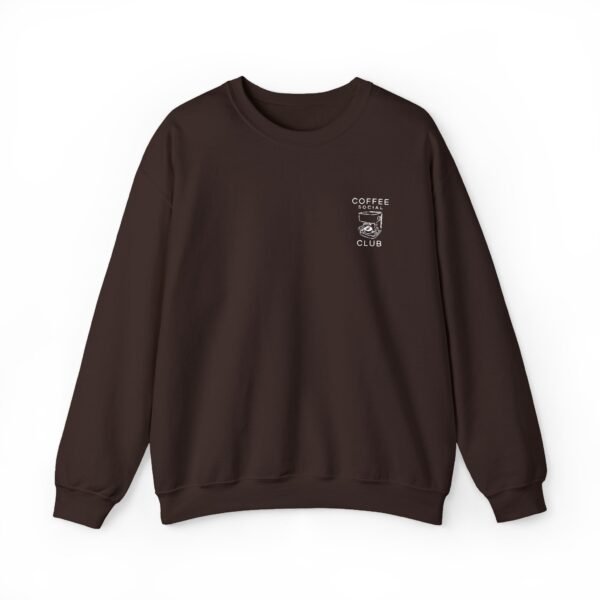 Coffee Social Club Embroidered Sweatshirt