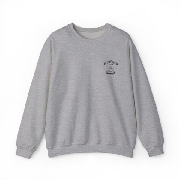 Slow Brew Club Embroidered Sweatshirt
