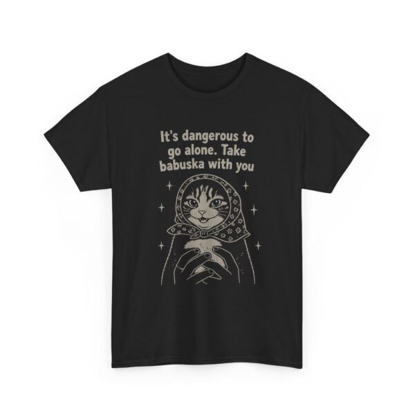 Funny Cat Babushka T-Shirt