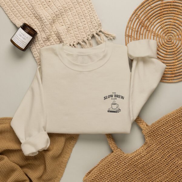 Slow Brew Club Embroidered Sweatshirt