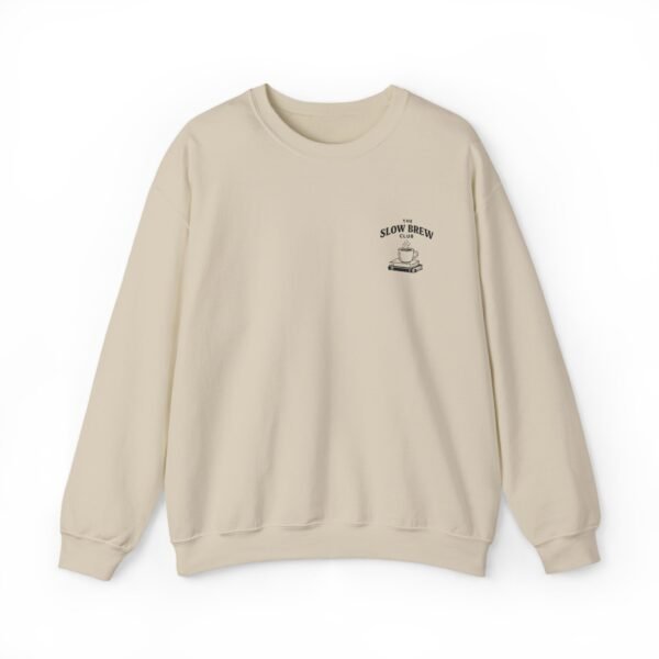 Slow Brew Club Embroidered Sweatshirt