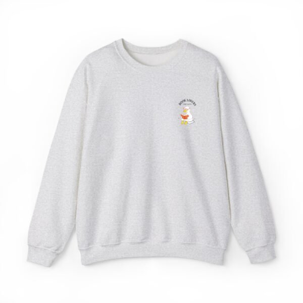 5104207256539113965_2048.jpeg Book Lover Embroidered Sweatshirt