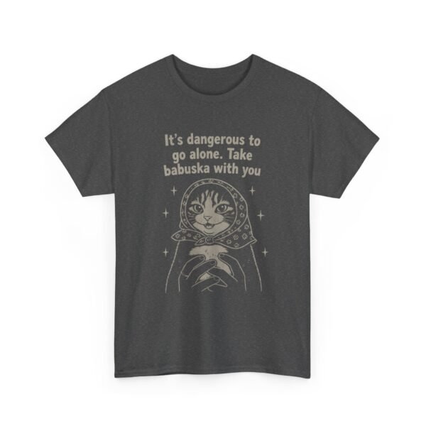 Funny Cat Babushka T-Shirt