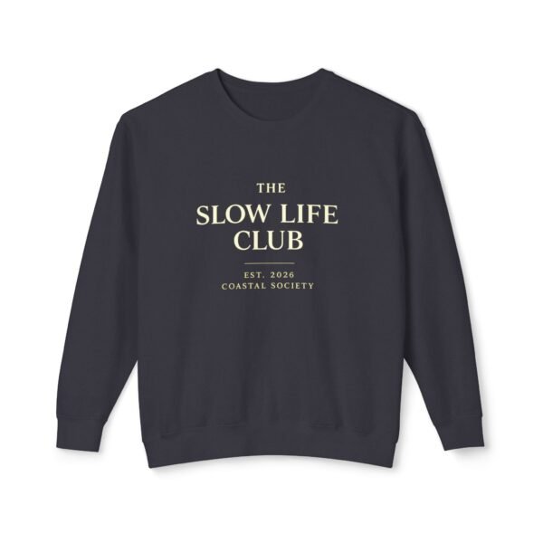 6683908999927477428_2048.jpeg Vintage Coastal Society Sweatshirt – The Slow Life Club Oversized Crewneck