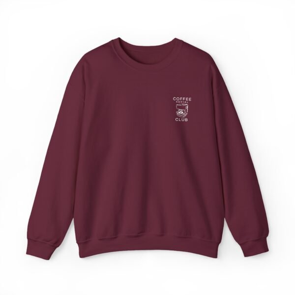 Coffee Social Club Embroidered Sweatshirt
