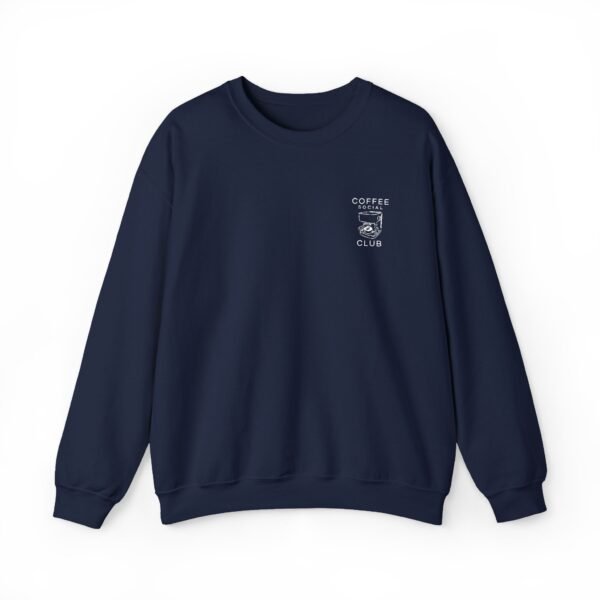Coffee Social Club Embroidered Sweatshirt