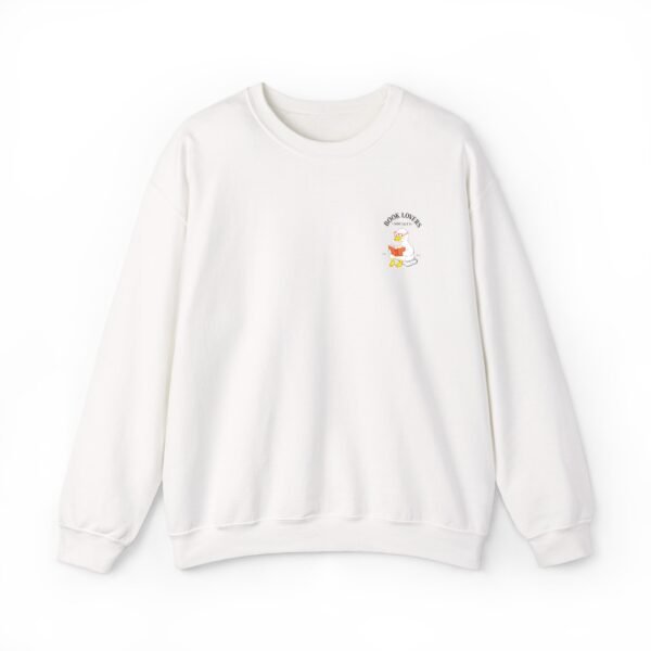 8260195189750050587_2048.jpeg Book Lover Embroidered Sweatshirt