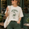 Show off your sense of humor with this Depressed But Well Dressed Goose T-Shirt featuring a stylish goose holding coffee. Perfect for coffee lovers, introverts, duck lovers, and anyone who enjoys funny vintage graphic tees. Printed on premium Gildan 5000 heavyweight cotton for lasting comfort and durability. Great gift for coffee addicts, friends, coworkers, students, and casual everyday wear.