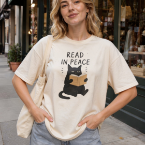 Read In Peace Cat T-Shirt