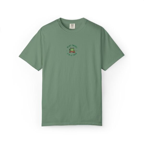 12576950131348577060_2048.jpeg Plot Twist I'm A Frog Embroidered Comfort Colors 1717 T-Shirt