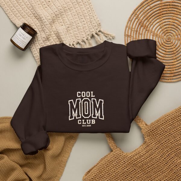 Cool Mom Club Embroidered Sweatshirt