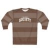 Local Coffee Society Striped Sweatshirt