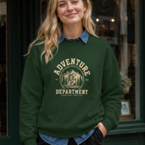 Adventure Department Camping Sweatshirt