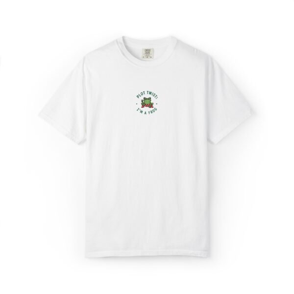 2498331600819020045_2048.jpeg Plot Twist I'm A Frog Embroidered Comfort Colors 1717 T-Shirt