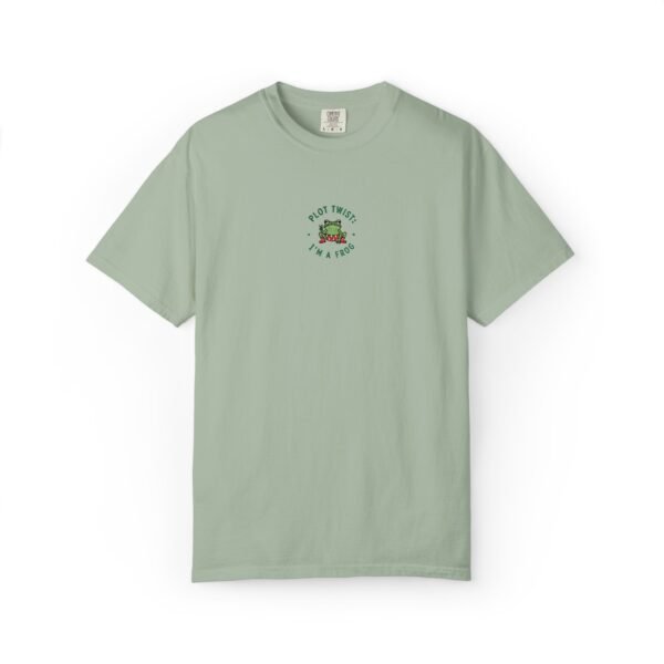 541591119144410637_2048.jpeg Plot Twist I'm A Frog Embroidered Comfort Colors 1717 T-Shirt