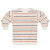 Retro Orange Stripe Sweatshirt