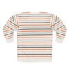 Retro Orange Stripe Sweatshirt