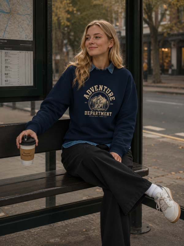 Adventure Department Camping Sweatshirt