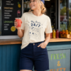 Cute Cat Graphic Tee My Brain 247 Funny Introvert Cat Shirt Natural Gildan 5000 T-Shirt My Brain 24/7 Cat T-Shirt